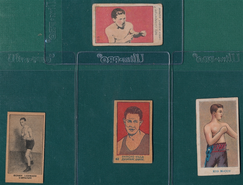 1910-20s Boxing, Lot of (14) W/ Carpentier