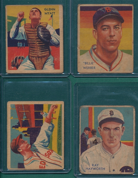 1934-36 Diamond Stars Lot of (8) W/ #48 Rick Ferrell