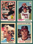 1978 O-Pee-Chee Complete Set (242) W/ Murray, Rookie