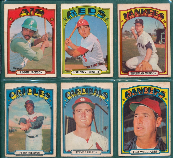 1972 O-Pee-Chee Baseball Complete Set (525) W/ Wrapper