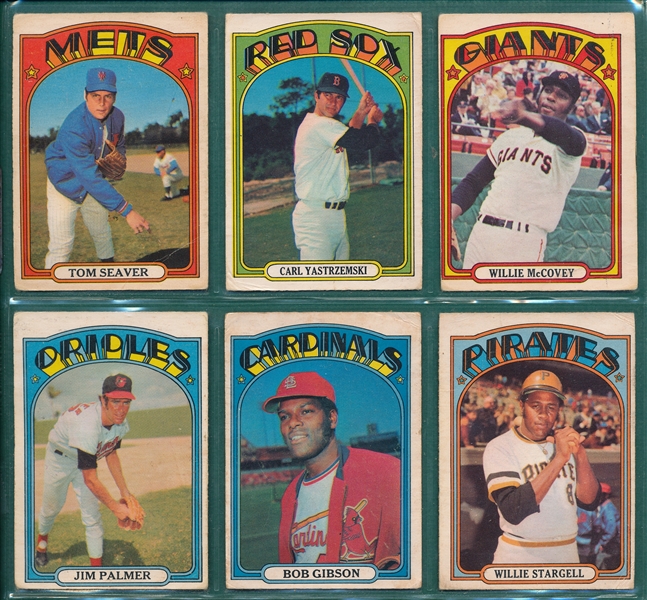 1972 O-Pee-Chee Baseball Complete Set (525) W/ Wrapper