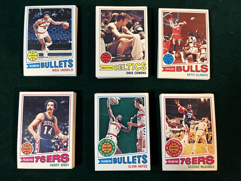 1977-78 Topps Basketball Complete Set (132)