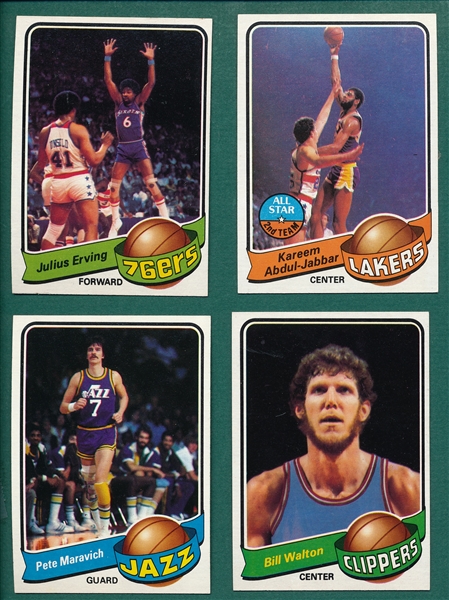 1979-80 Topps Basketball Complete Set (132) W/ Wrappers