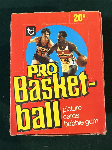 1978-79 Topps Basketball Complete Set (132) W/ Box & Wrappers