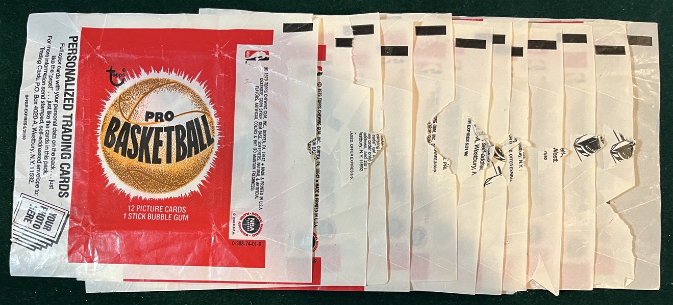 1978-79 Topps Basketball Complete Set (132) W/ Box & Wrappers