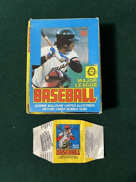 1979 O-Pee-Chee Baseball Complete Set (374) W/ Box, Wrappers & Ozzie Smith, Rookie