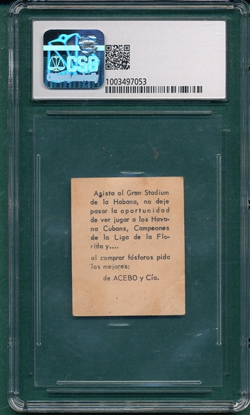 1949-50 Acebo Clemente Carreras CSG 1.5