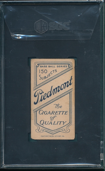 1909-1911 T206 Ganley Piedmont Cigarettes SGC 3