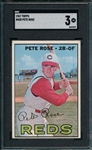 1967 Topps #430 Pete Rose SGC 3