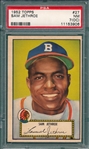 1952 Topps #027 Sam Jethroe PSA 7 (OC) *Red Back*