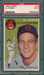 1954 Topps #015 Al Rosen PSA 5