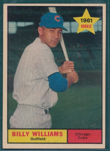 1961 Topps #141 Billy Williams, Rookie