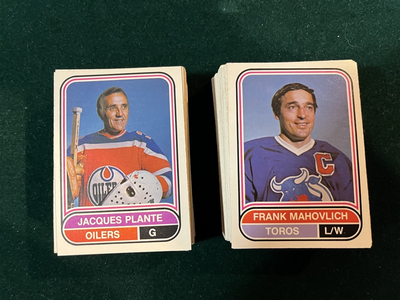 1975-76 O-Pee-Chee WHA Hockey Complete Set (132) W/ Hull & Howe