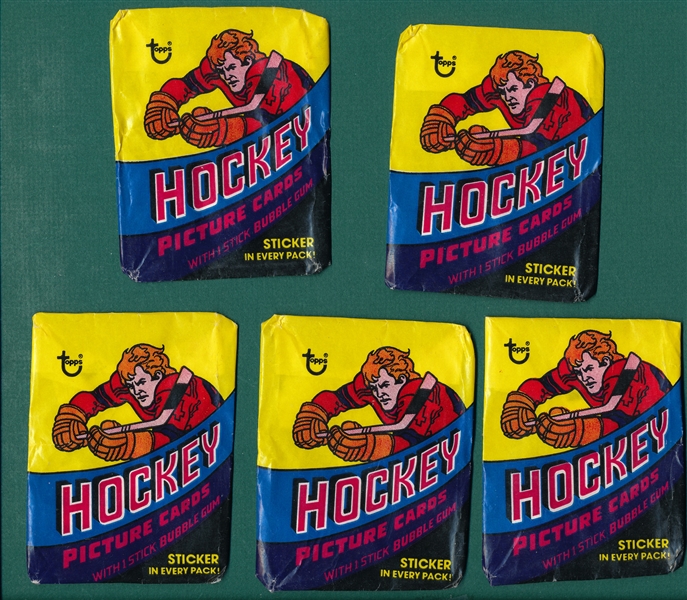 1978 Topps Hockey Complete Set (264) W/ Glossy Set (22), Wrappers & Wax Box