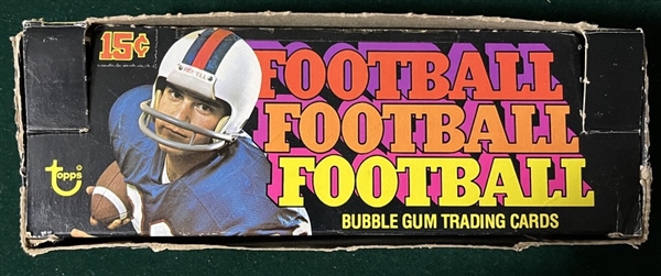 1976 Topps Football Complete Set (528) W/ Box, Wrappers & Payton, Rookie, PSA