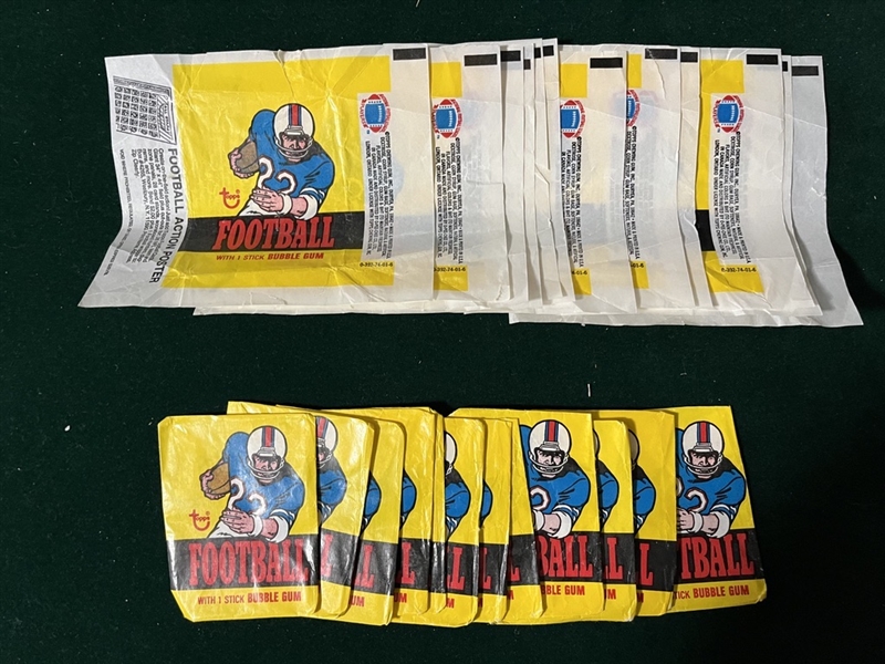 1976 Topps Football Complete Set (528) W/ Box, Wrappers & Payton, Rookie, PSA