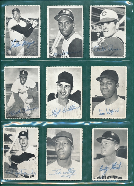 1969 Topps Deckle Edge Set (33/33) W/ (2) Variations