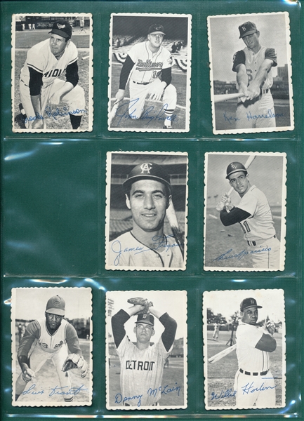 1969 Topps Deckle Edge Set (33/33) W/ (2) Variations