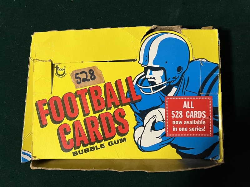 1975 Topps Football Complete Set (528) W/ Box & Swann, Rookie