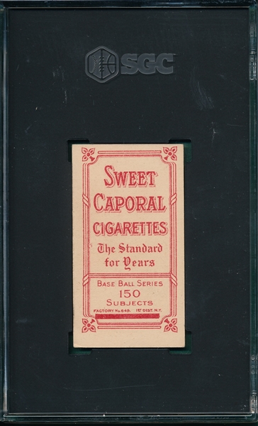 1909-1911 T206 Gilbert Sweet Caporal Cigarettes SGC 4