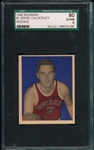 1948 Bowman Basketball #1 Ernie Calverley SGC 80