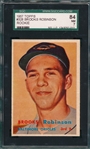 1957 Topps #328 Brooks Robinson SGC 84 *Rookie*