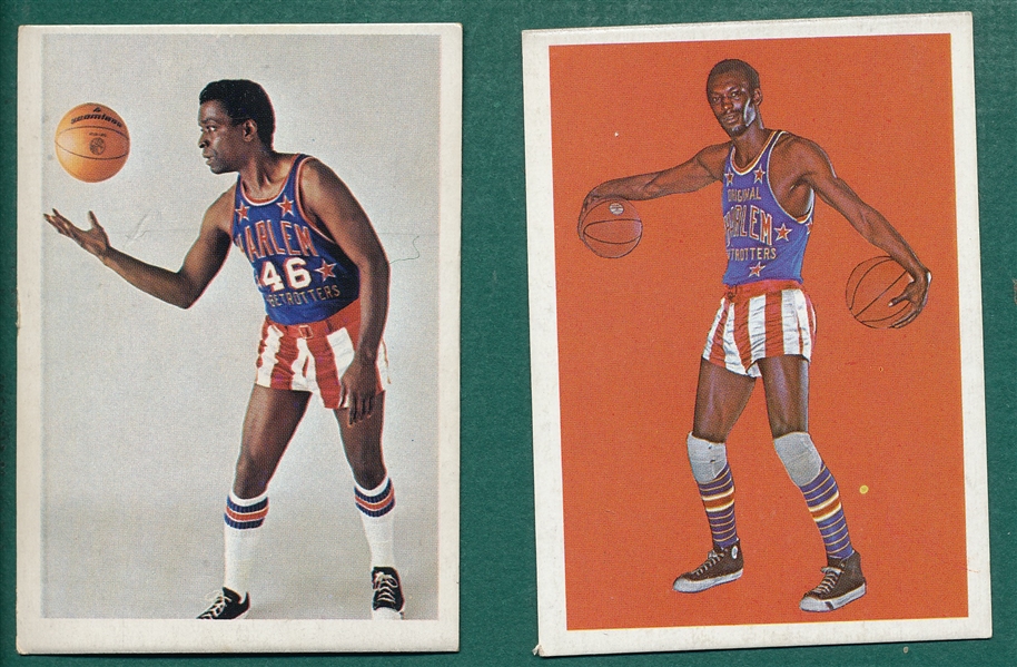 1972 Fleer Harlem Globe Trotter Basketball Complete Set (84)