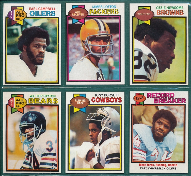 1979 Topps Football Complete Set (528) W/ Box, Wrappers & Campbell, Rookie