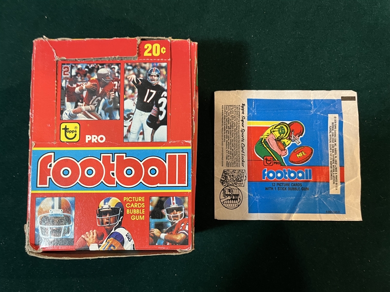 1979 Topps Football Complete Set (528) W/ Box, Wrappers & Campbell, Rookie