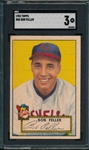 1952 Topps #088 Bob Feller SGC 3 