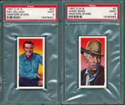 1957 Western Stars Millard & Bond, CWS, Lot of (2) PSA 9