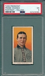 1909-1911 T206 Frank Chance, Yellow Portrait, Piedmont Cigarettes PSA 5