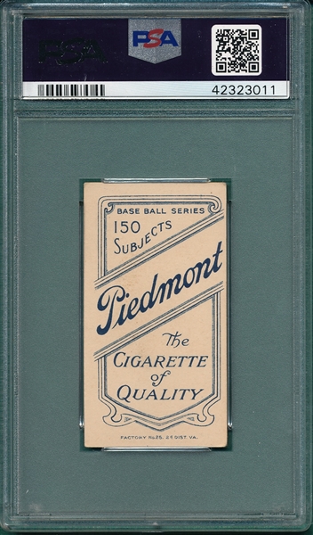 1909-1911 T206 Lumley Piedmont Cigarettes PSA 4.5