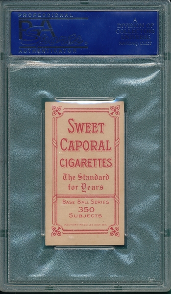 1909-1911 T206 Jackson Sweet Caporal Cigarettes PSA 5