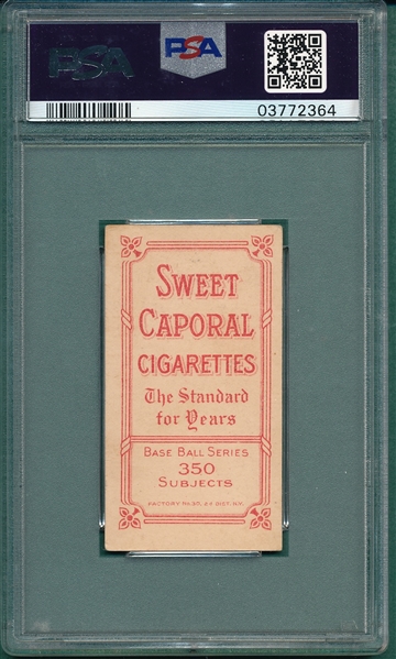 1909-1911 T206 Pickering Sweet Caporal Cigarettes PSA 5