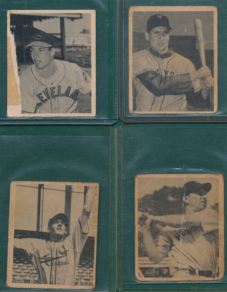 1948 Bowman Lot of (10) W/ Feller