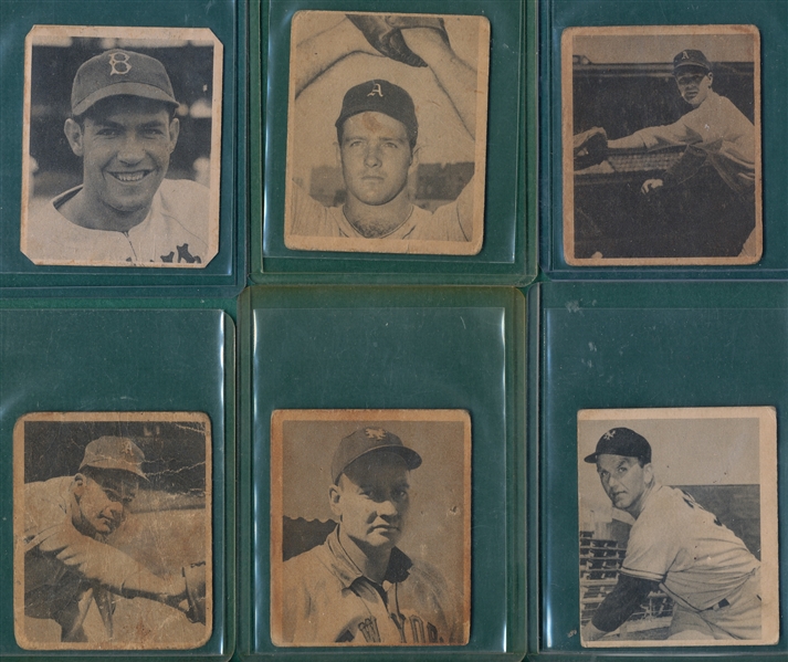 1948 Bowman Lot of (10) W/ Feller