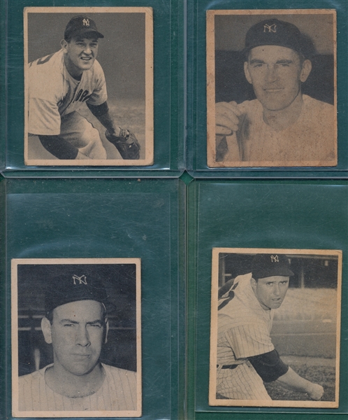 1948 Bowman Lot of (7) Yankees W/ #14 Reynolds