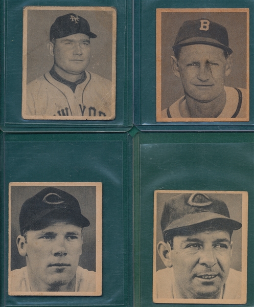 1948 Bowman Lot of (8) W/ #4 Mize