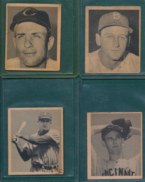 1948 Bowman Lot of (8) W/ #4 Mize