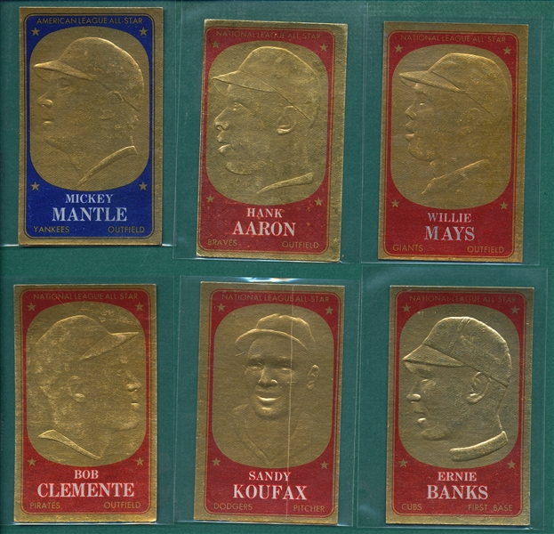 1965 Topps Embossed Complete Set (72)