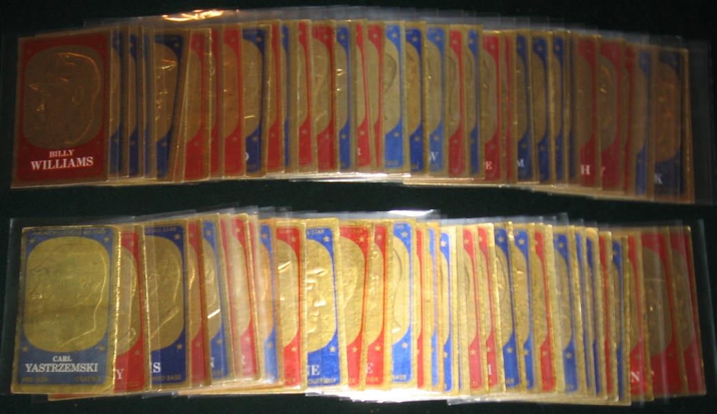 1965 Topps Embossed Complete Set (72)