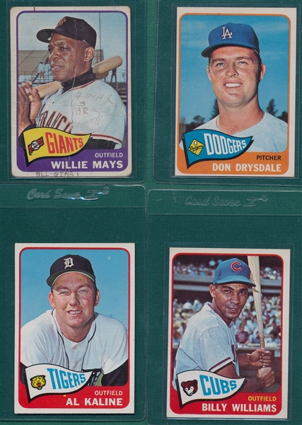 1965 Topps Lot of (230) W/ Mays