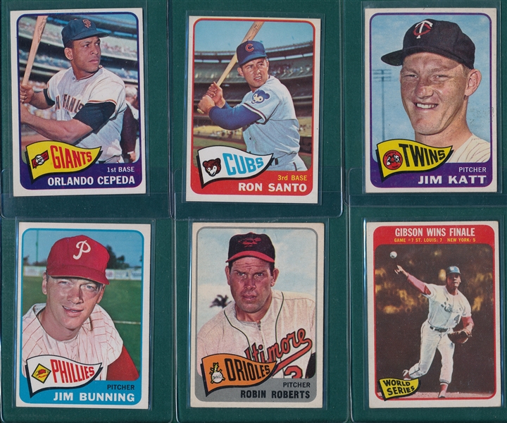 1965 Topps Lot of (230) W/ Mays