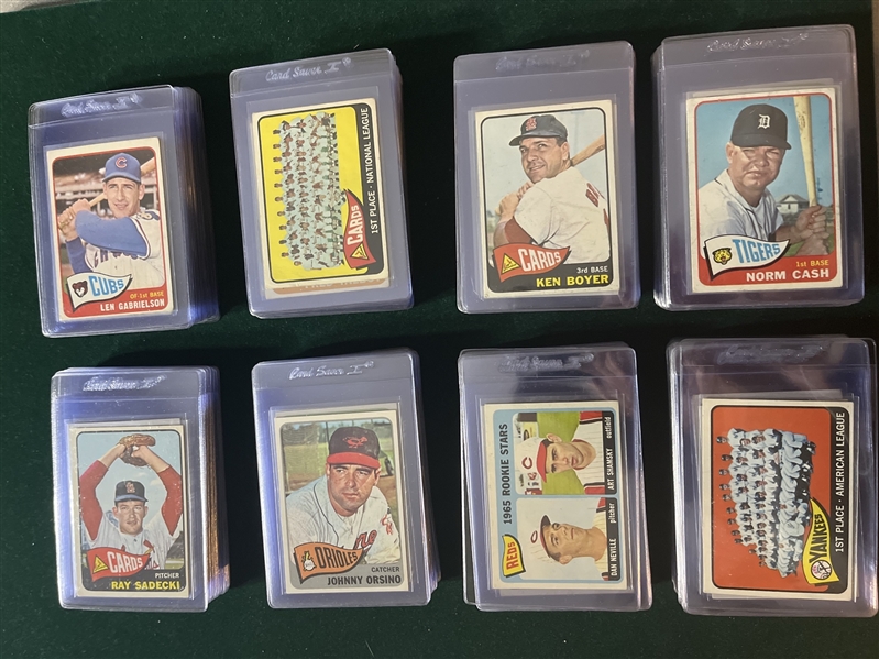 1965 Topps Lot of (230) W/ Mays