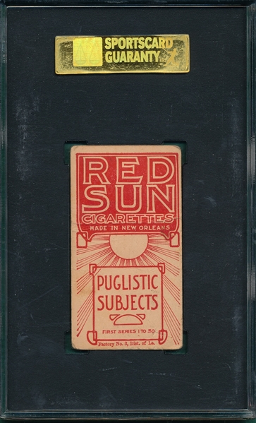 1910 T226 Bert Keyes Red Sun Cigarettes SGC 10