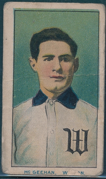 1910 T209 Color McGeehan Contentnea Cigarettes