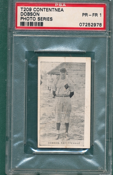 1910 T209 Dobson Contentnea Cigarettes PSA 1 *Photo Series*