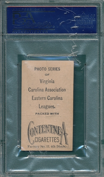 1910 T209 Dobson Contentnea Cigarettes PSA 1 *Photo Series*