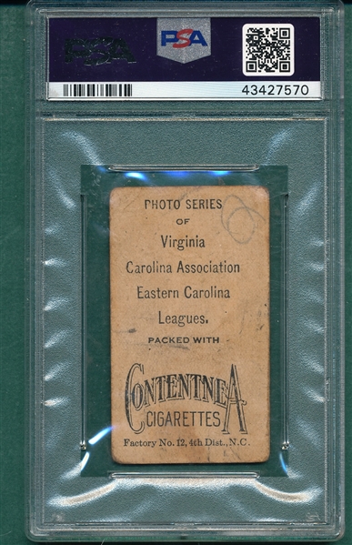 1910 T209 Fulton Contentnea Cigarettes PSA 1 (MK) *Photo Series*